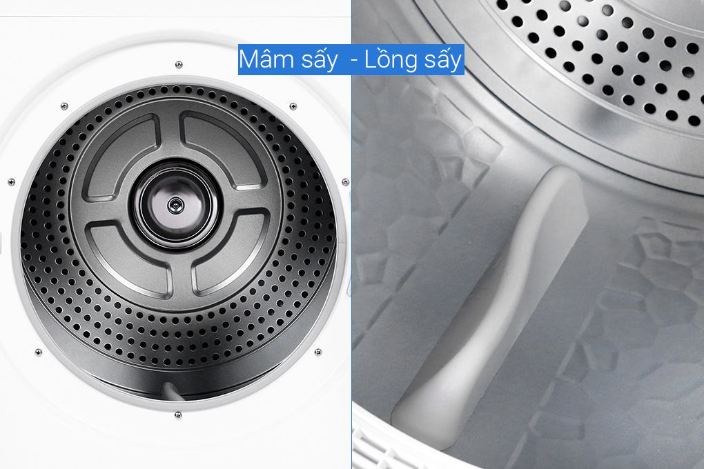 [TRẢ GÓP 0%] Máy sấy thông hơi Galanz 7kg DV-70T5C(W) (Giá áp dụng giao tại HN, HCM& các tỉnh liên hệ shop)