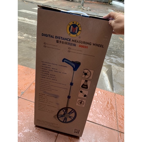 Xe đẩy đo đường điện tử C-MART D0031 (Thước lăn) AZ24TOOLS