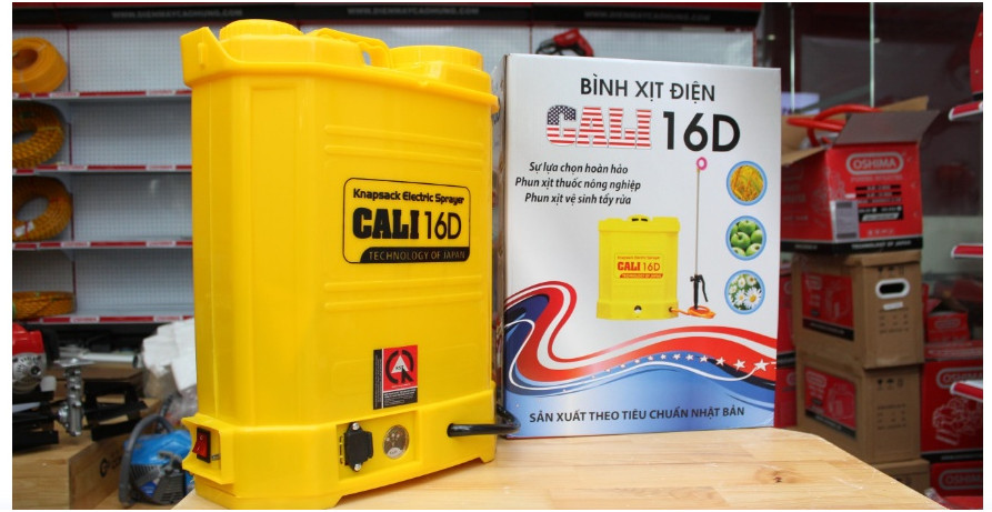 [HCM]Bình xịt điện 16 lít cali 16d