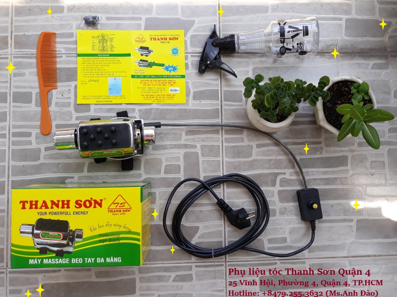 Máy Massage Đeo Tay Cao Cấp Thanh Sơn - Phiên bản thông dụng