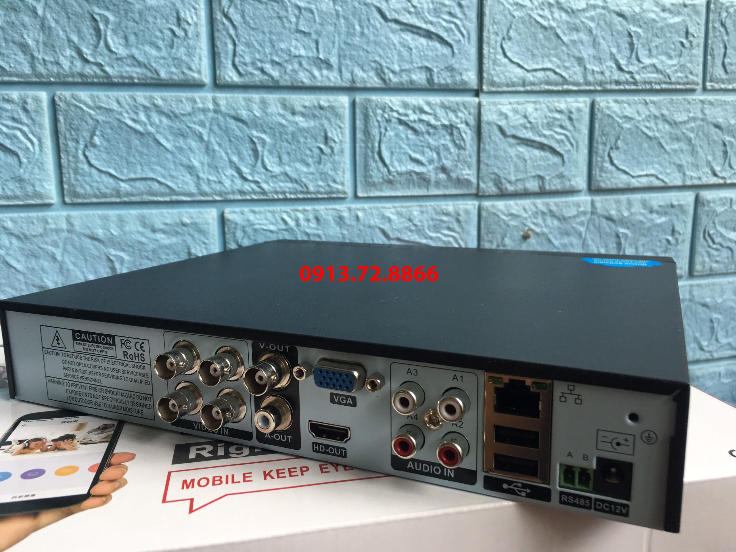 Đầu ghi hình camera IP Yoosee 8 kênh FullHD