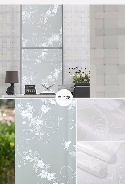 3M x60cm Decal dán kính làm mờ trang trí keo sẵn