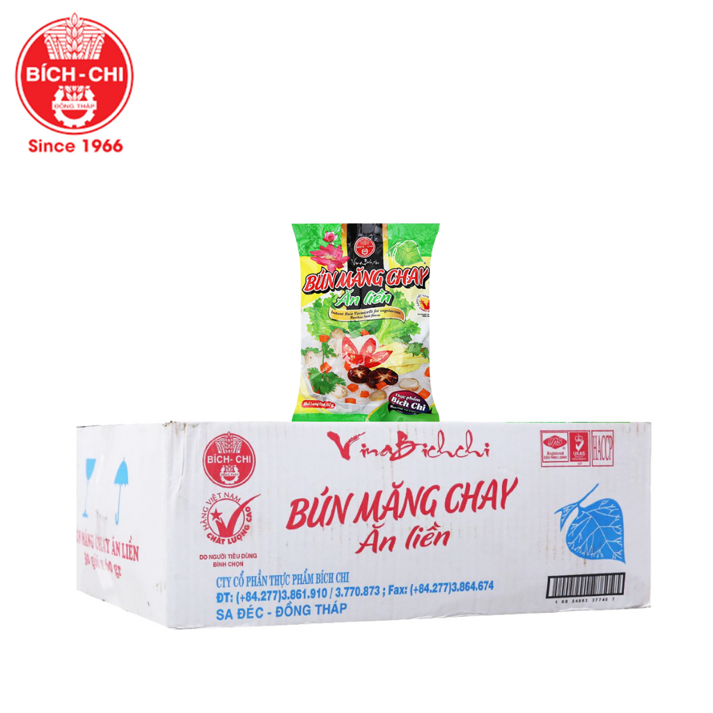 Bún Măng Chay Ăn Liền Bích Chi | Thùng 30 Gói