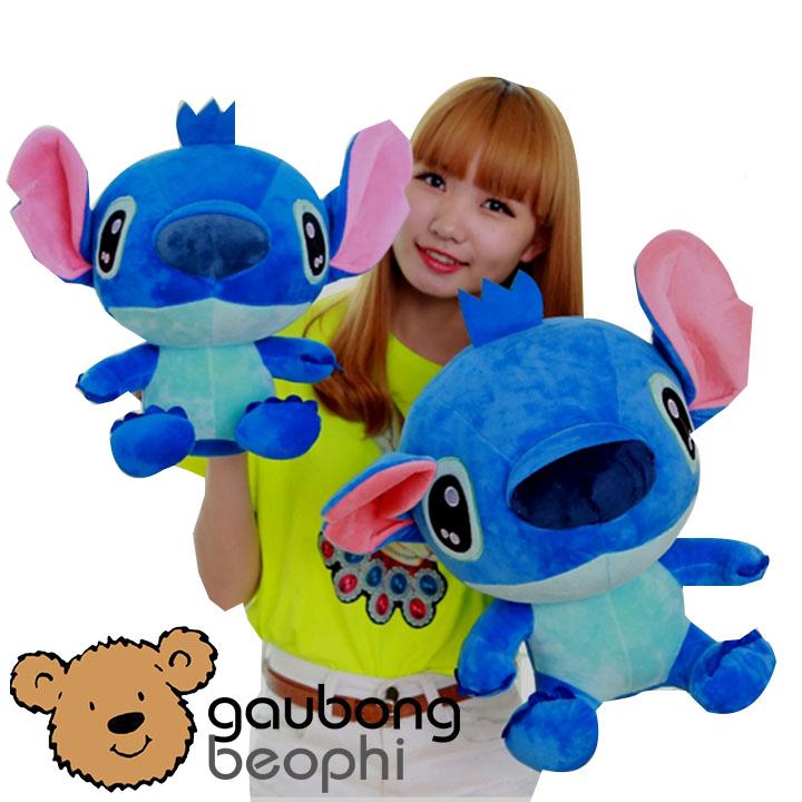 [ HOT ] STICH BÔNG XANH SIZE 40CM - GẤU BÔNG