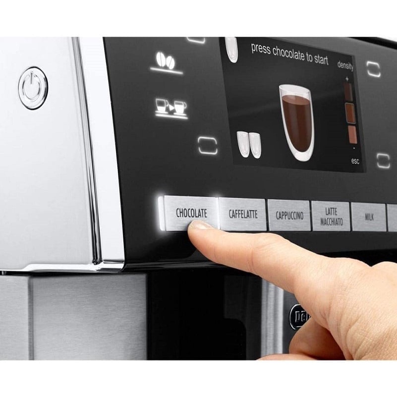 Máy Pha Cà Phê Tự Động Delonghi Primadonna Esam 6900, Delonghi Coffee Maker, Máy Pha Cafe, Cappuccino, Espresso, Made In Italy, Bảo Hành 12 Tháng