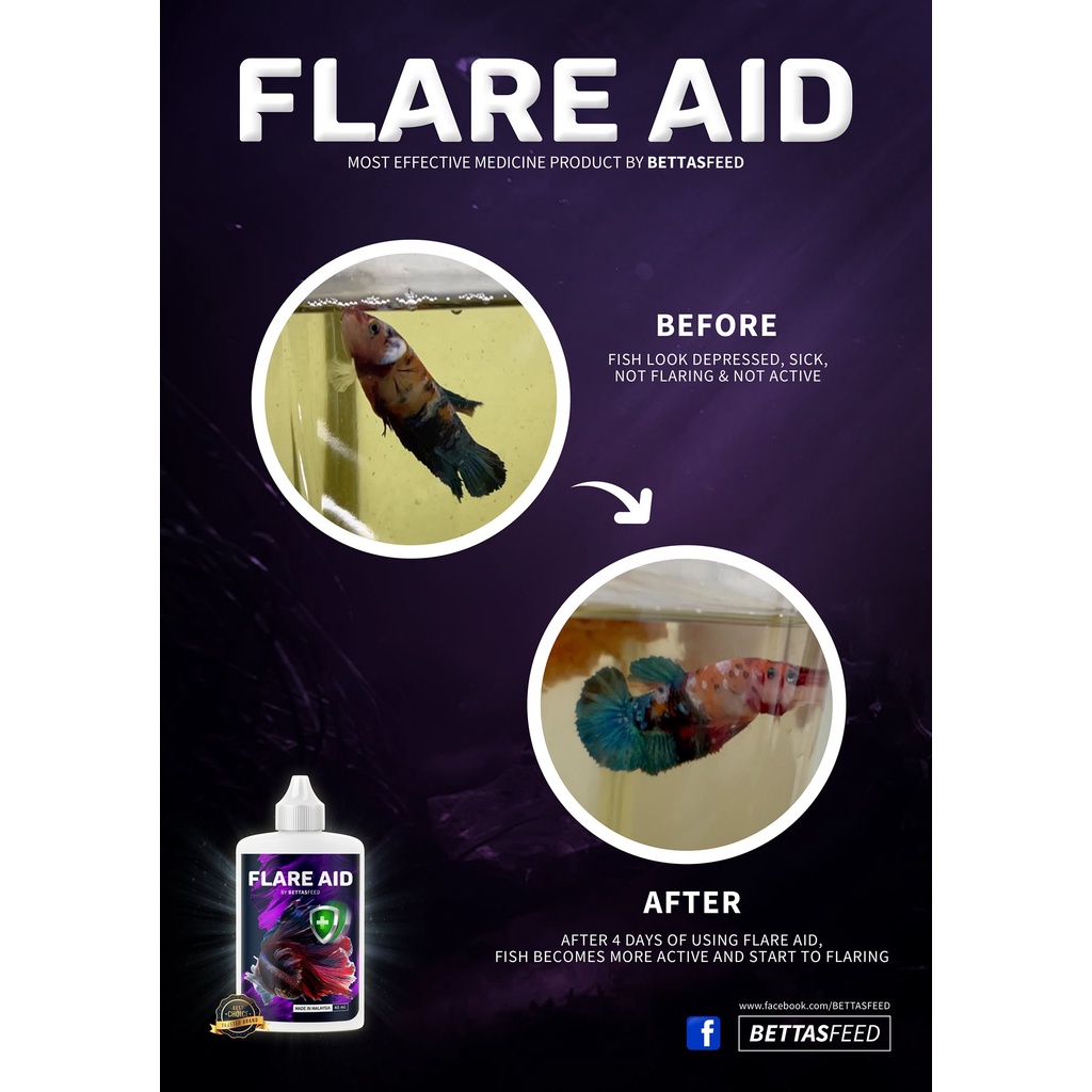 Combo t.h.u.ốc ép cá Flare & Flare AID