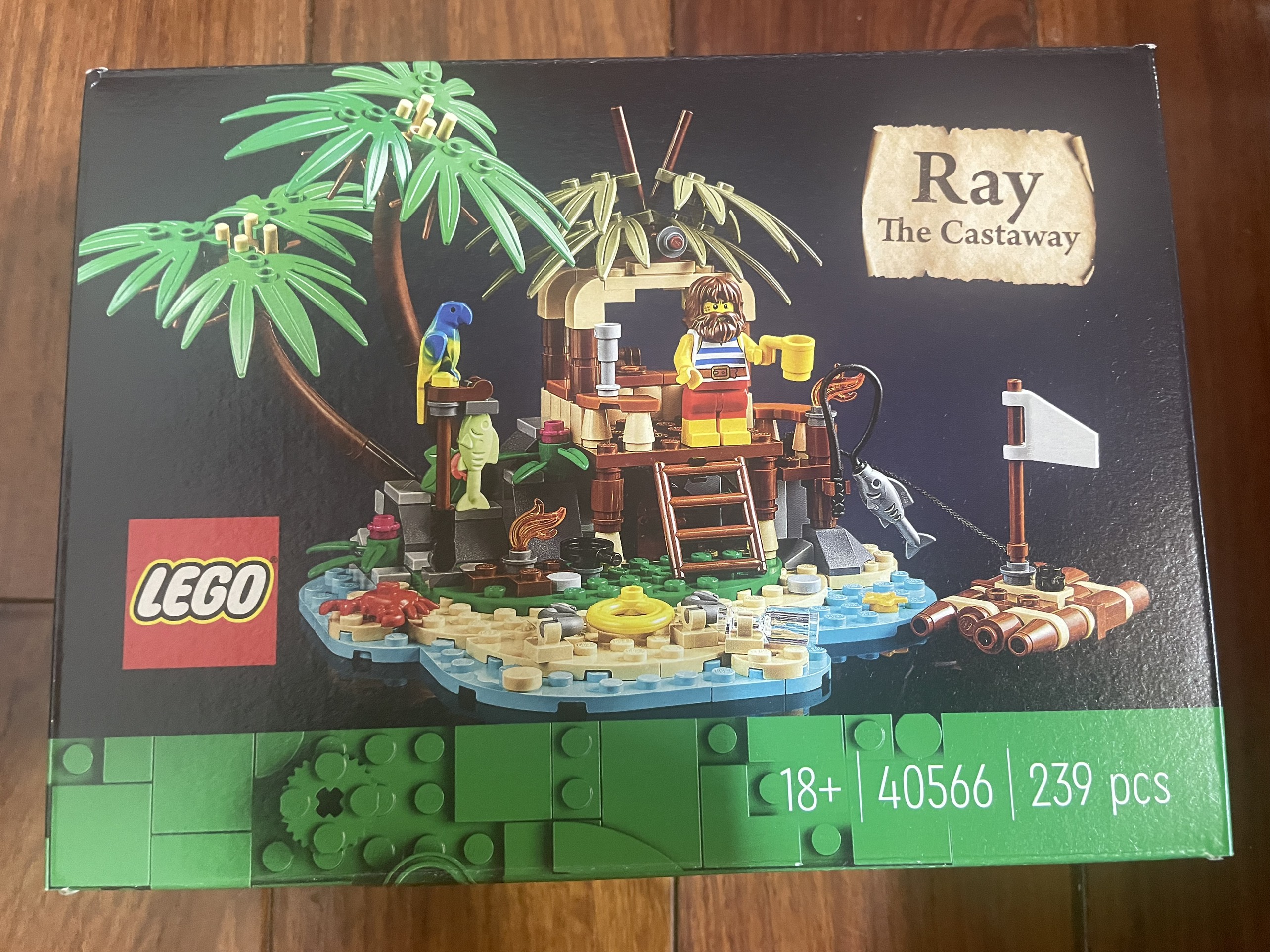 Lego 40566 ray the castaway - hoang đảo