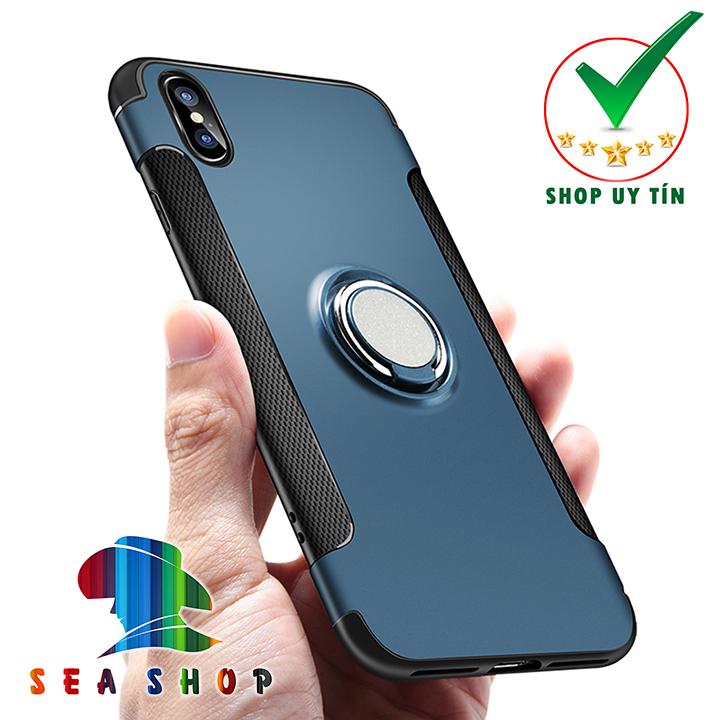 Ốp lưng iPhone X / iPhone 10 chống sốc kèm iRing cao cấp