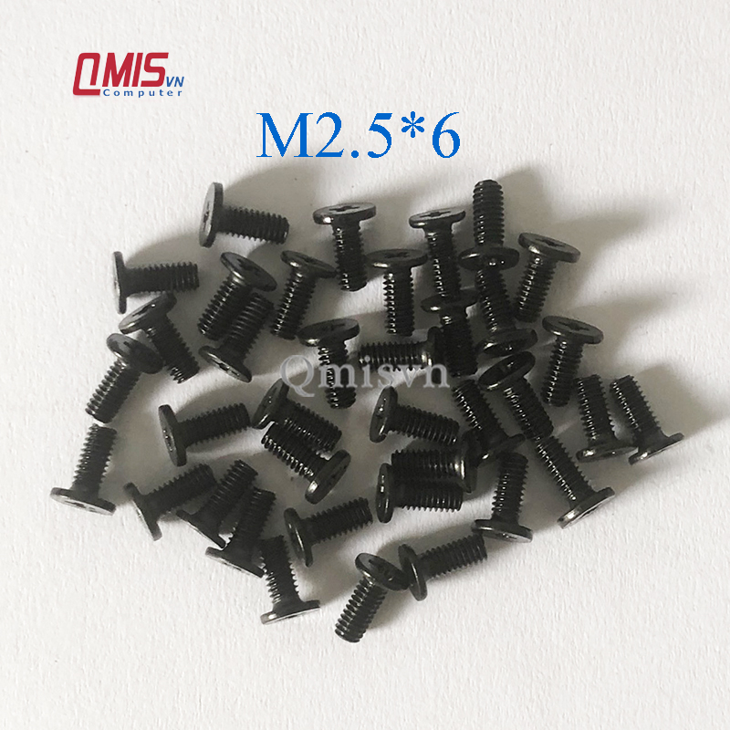 M2.5*6 - ốc vít laptop - ốc vít đáy laptop kích thước m2.5x6 m2.5 x 6 mm