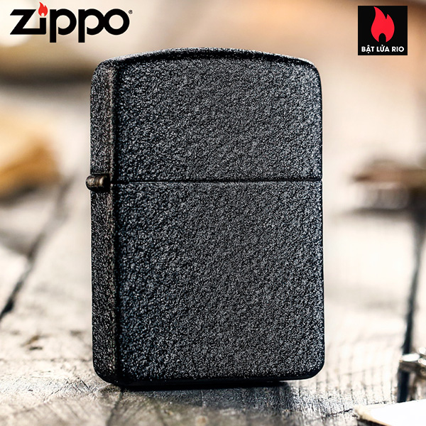 Bật lửa Zippo 28582 - Zippo 1941 Rep Black Crackle Lighter