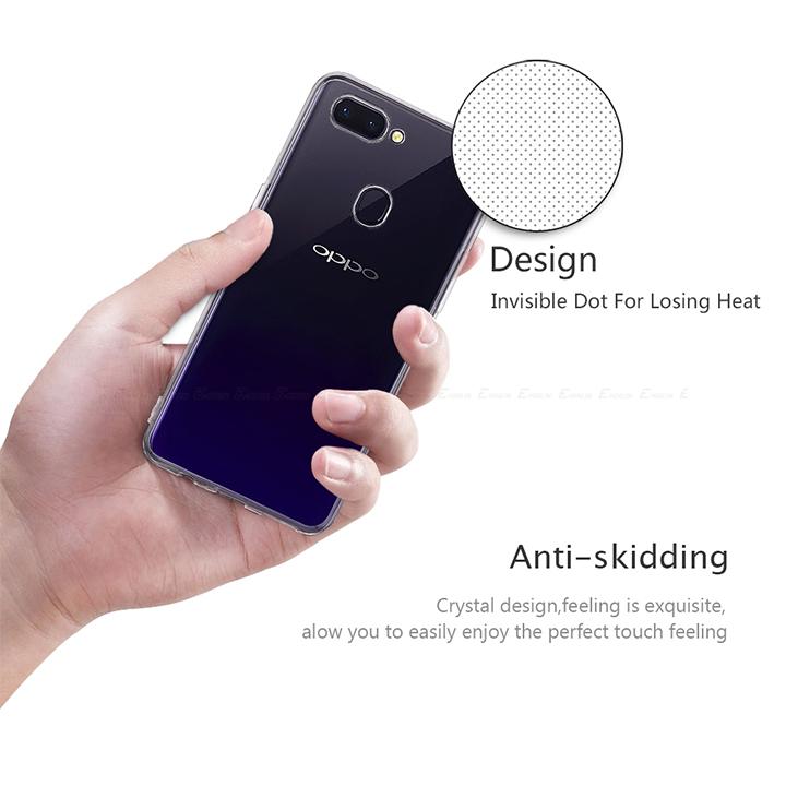 ỐP LƯNG DẺO SILICON TRONG SUỐT OPPO A5S