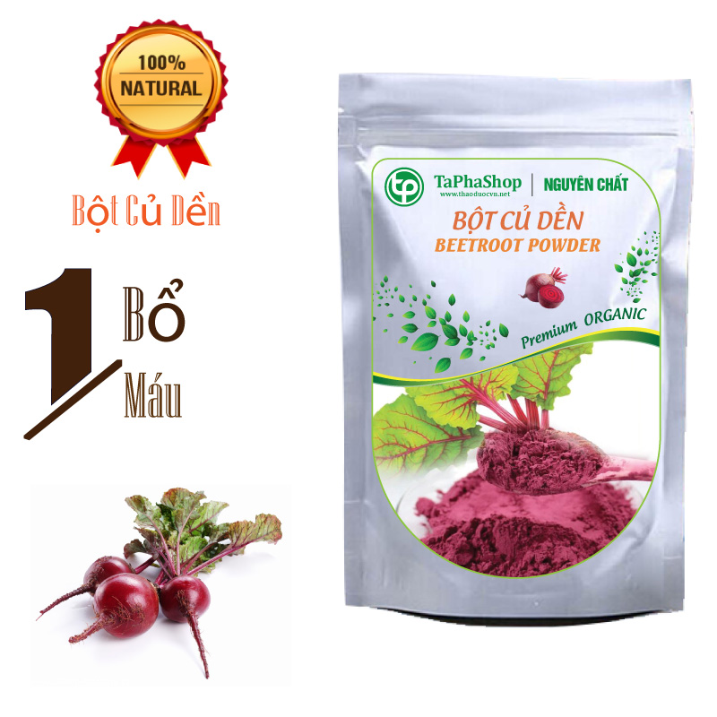 Bột củ dền đỏ nguyên chất Tấn Phát 200g