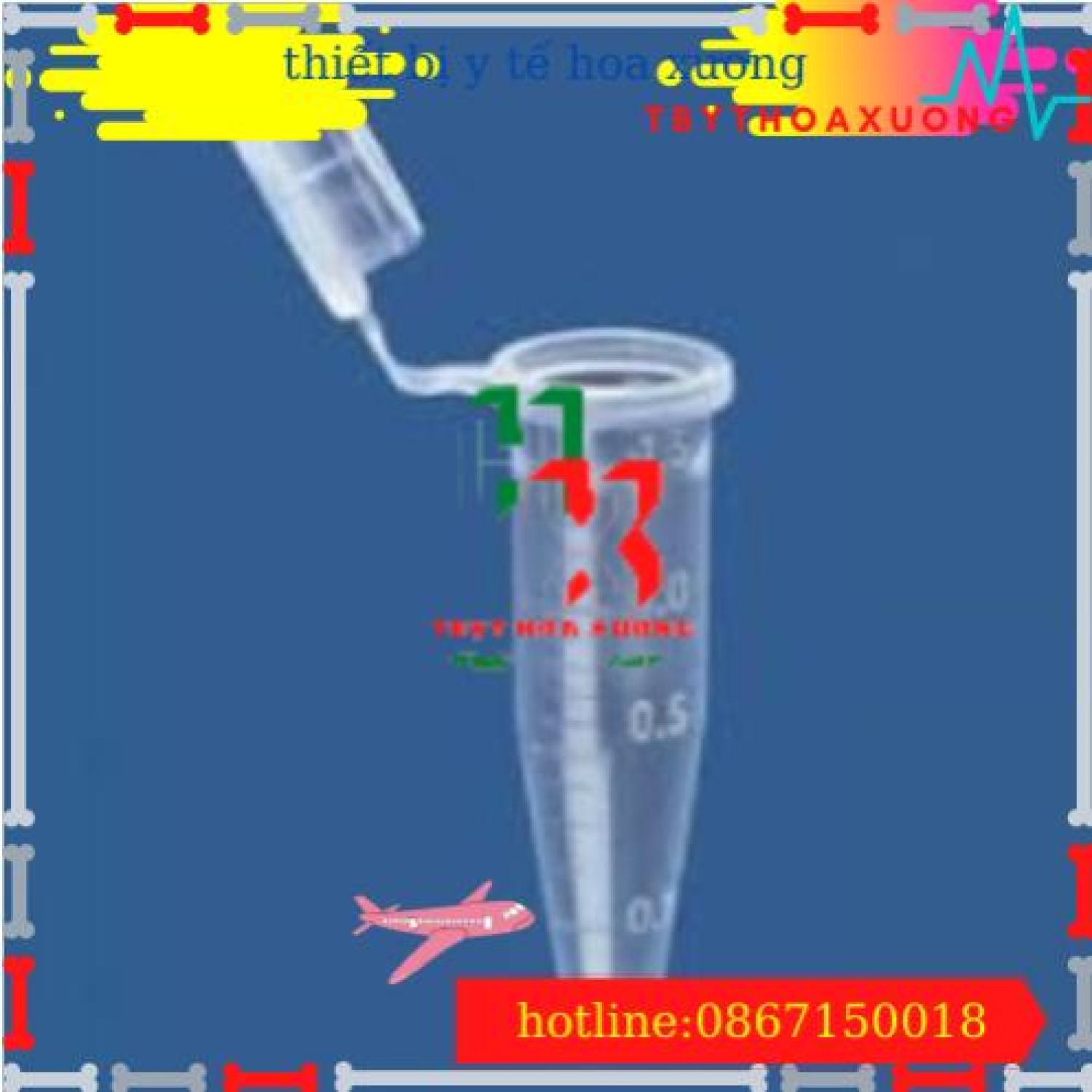ComBo 50 Ống ly tâm 2ml - Eppendorf 2ml