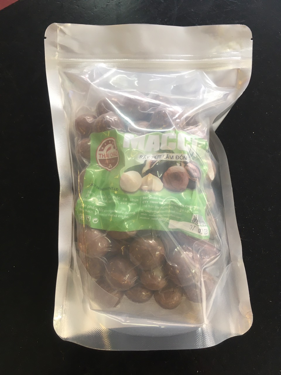Hạt Macca Lâm Đồng Thái Châu - 500g (mua từ 2 gói)
