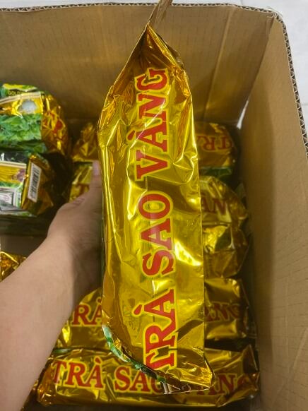 Trà đá Sao Vàng hương sâm dứa/lài 300g