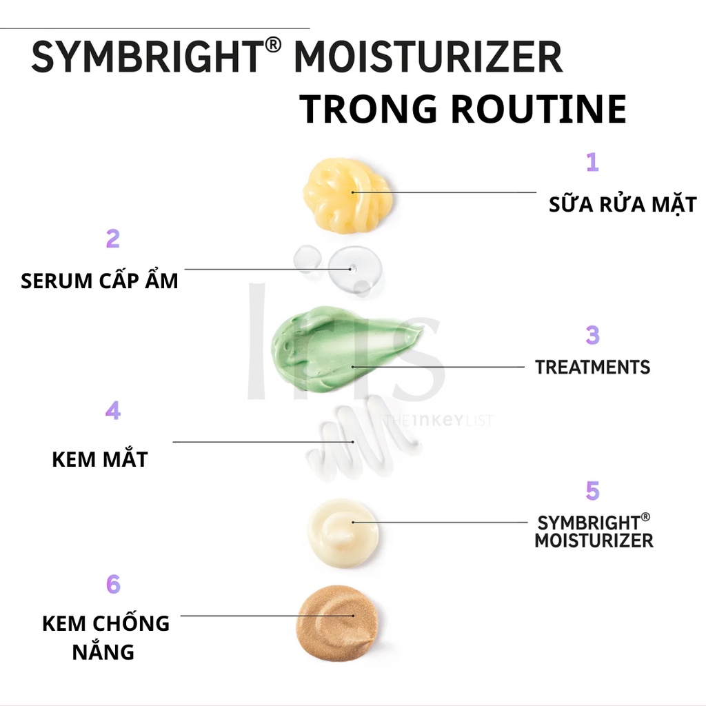 ✅ Kem dưỡng ẩm Symbright Moisturizer- The INKEY List (BILL CANADA)