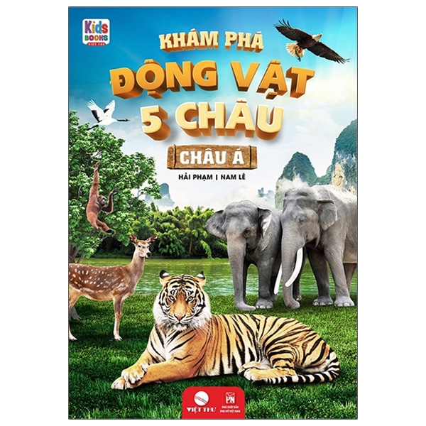Fahasa - khám phá động vật 5 châu - châu á