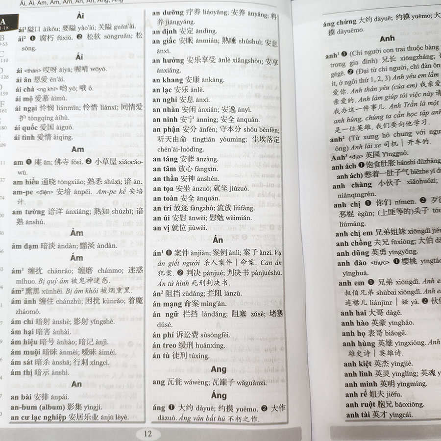 Sách - Từ điển Hán - Việt & Việt - Hán 2 trong 1 (bìa cứng)