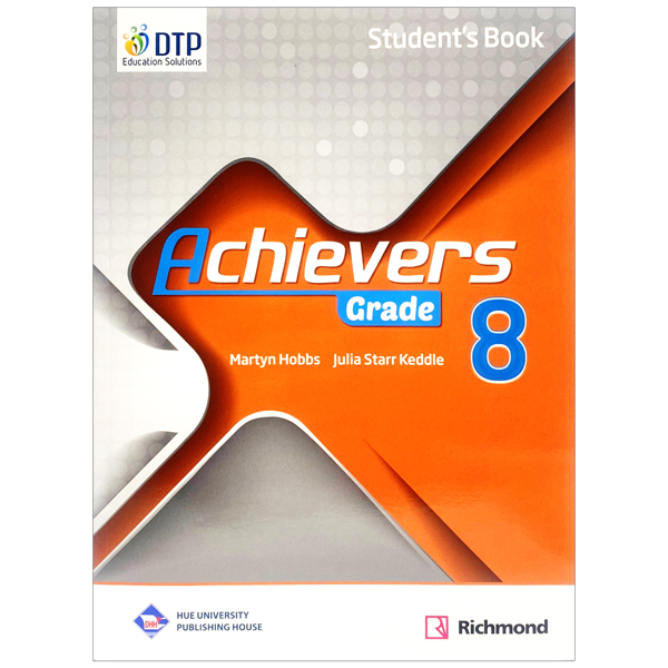 Fahasa - achievers grade 8 student's book with clil book
