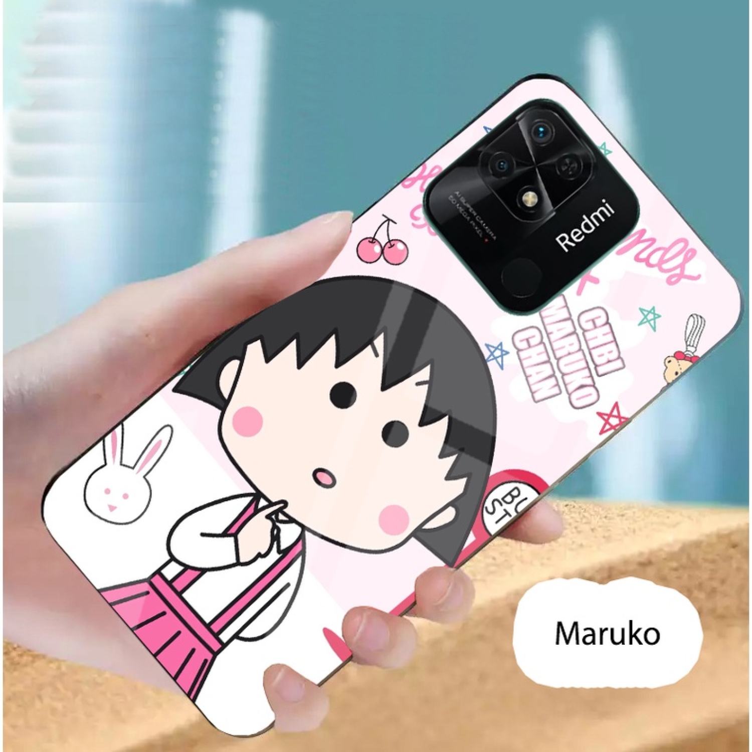 Ốp Lưng REDMI 10C mặt kính gương bóng