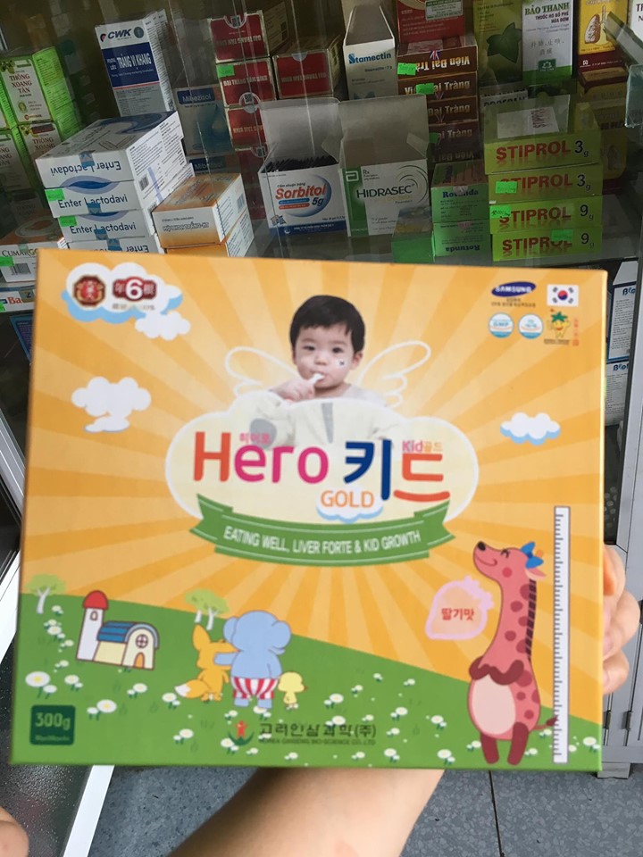 HERO KID GOLD - GIÚP TRẺ ĂN NGON