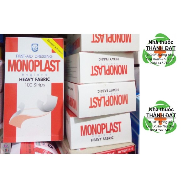 Băng cá nhân Monoplast, sản phẩm chất lượng, đảm bảo an toàn sức khỏe người dùng, vui lòng inbox shop để được hỗ trợ