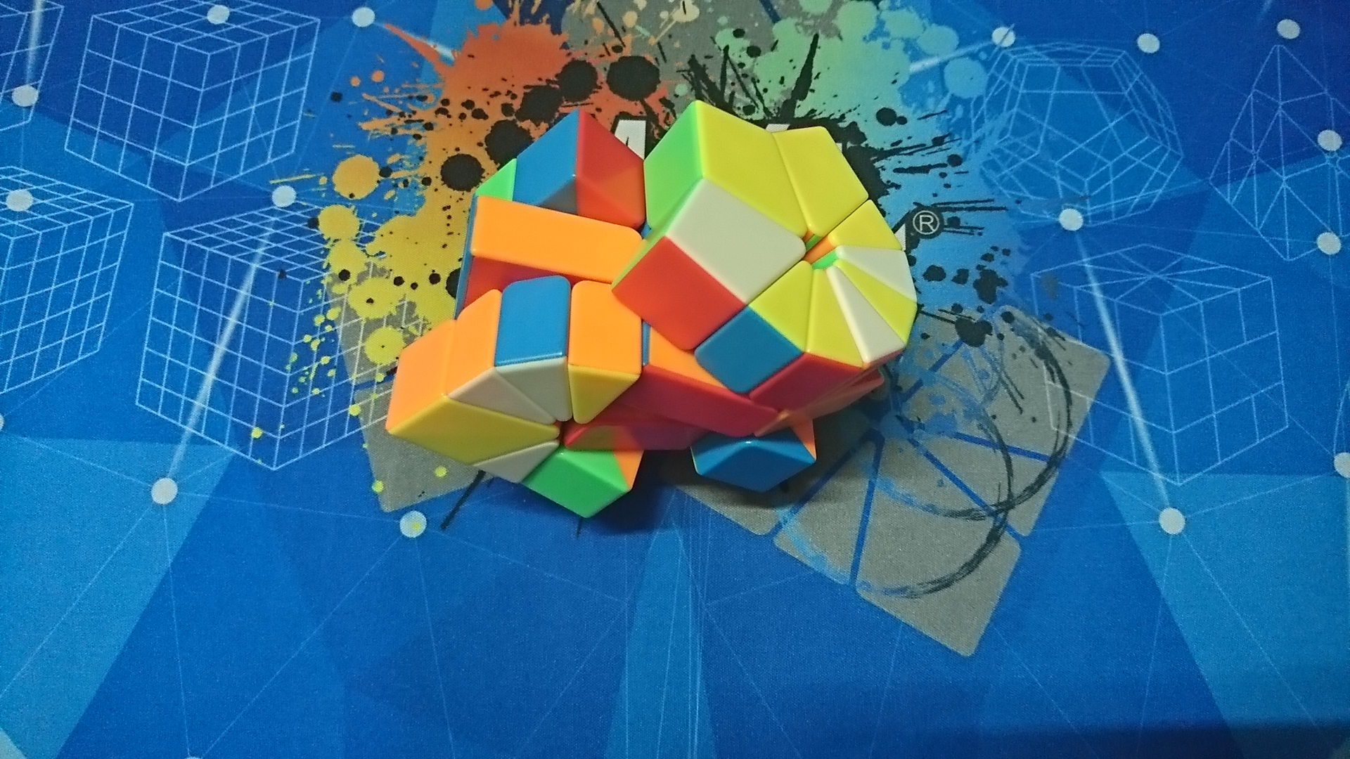 Long Sheng Rubik Square Đôi Siêu Khó
