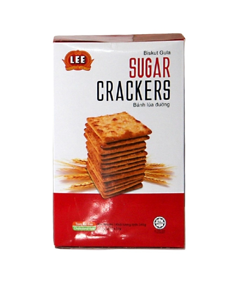 BÁNH LÚA ĐƯỜNG SUGAR CRACKERS (HỘP 14 GÓI)