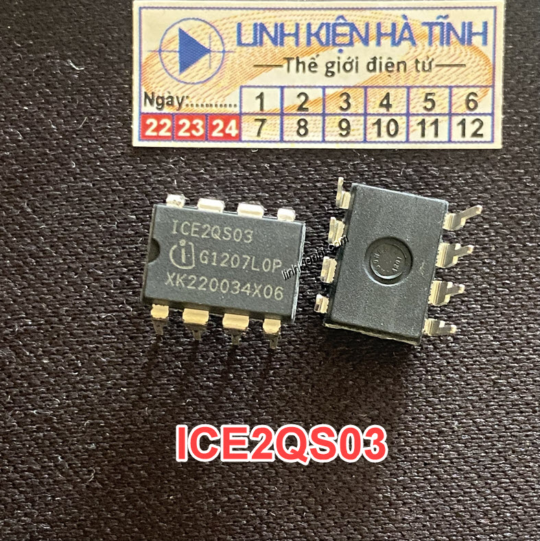 Ic nguồn ice2qs03 2qs03 ​​dip-7 mới