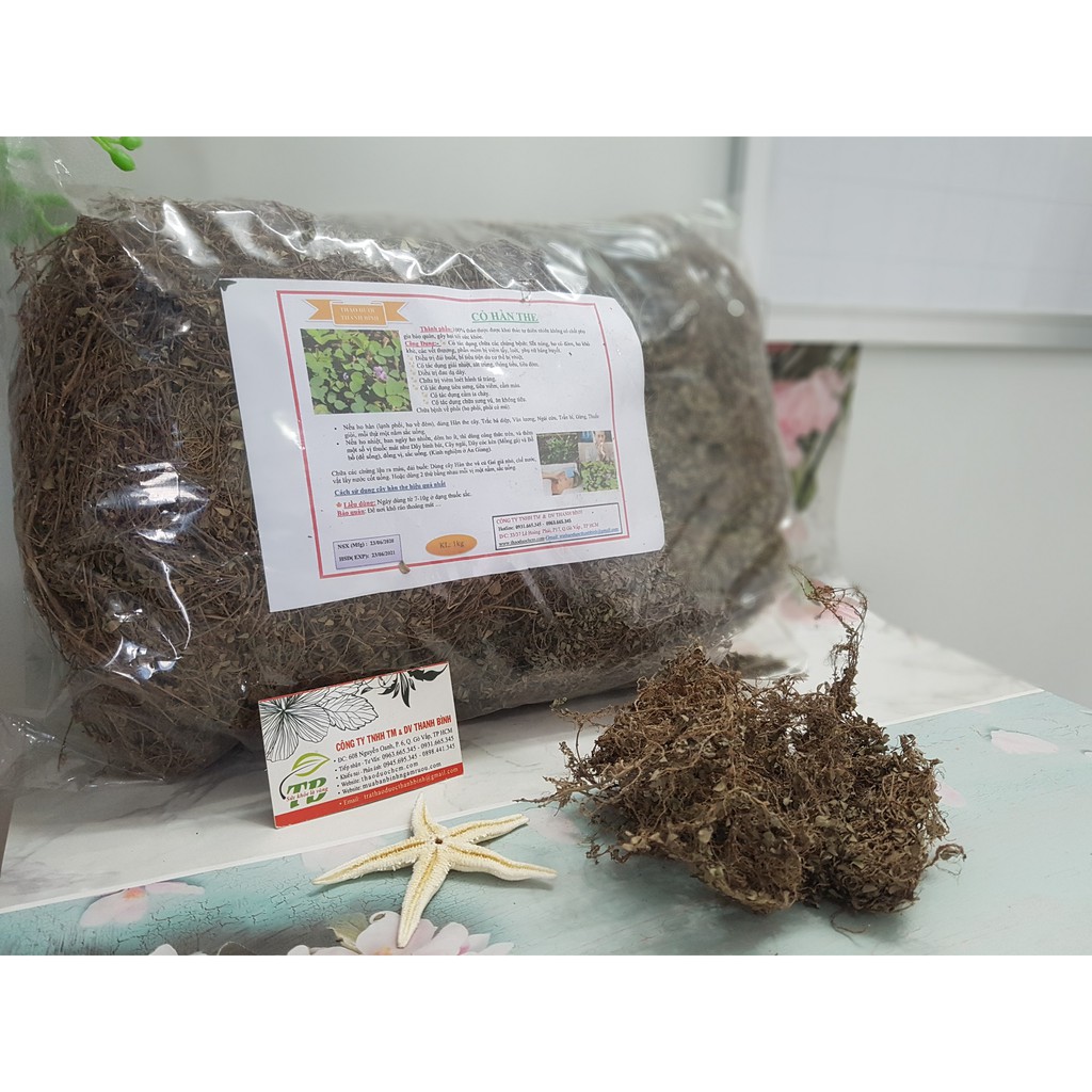 Cây Hàn The 1Kg - Thu Hái Và Phơi Khô Tự Nhiên 366LZ