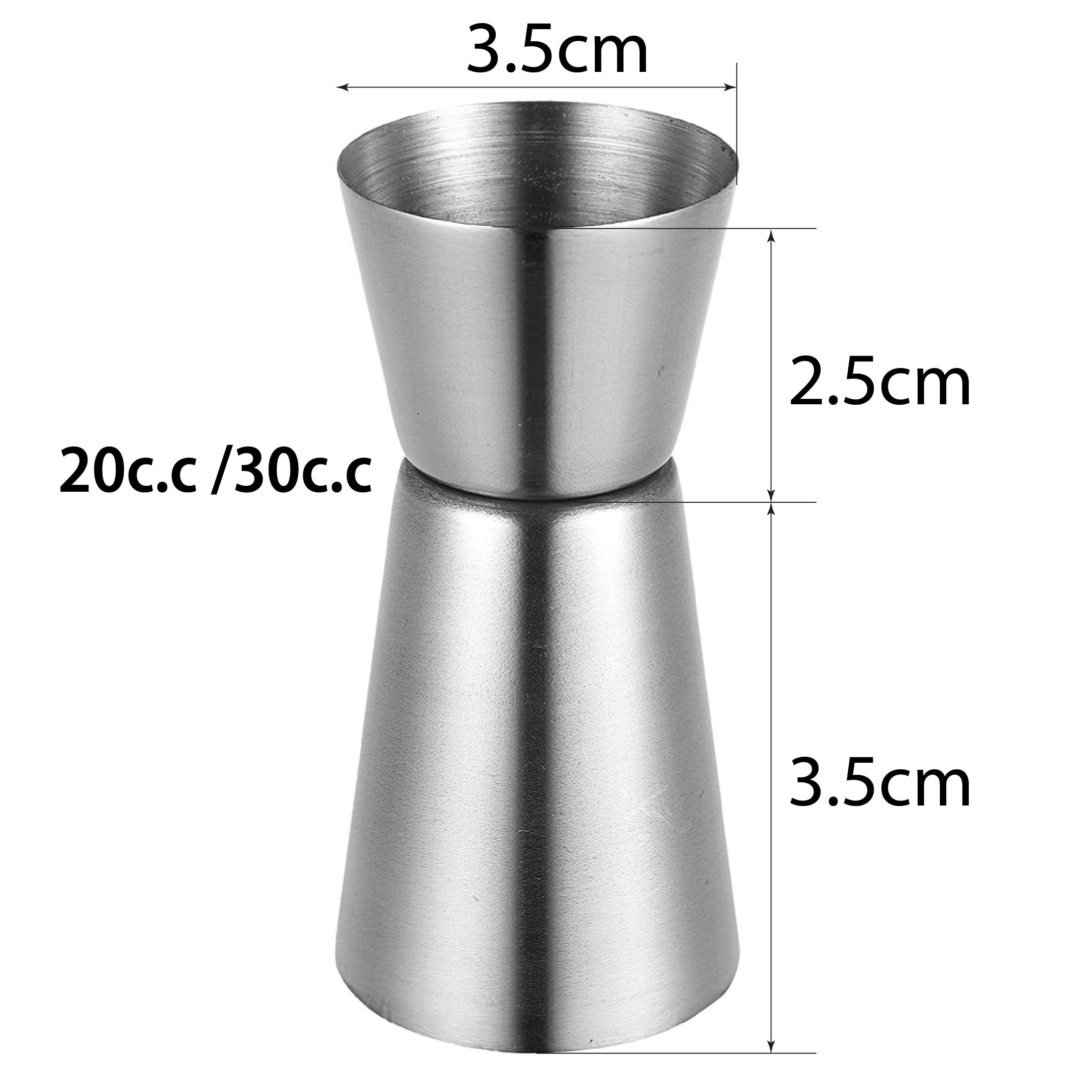 [HCM]Đong Inox Jigger 2 Đầu