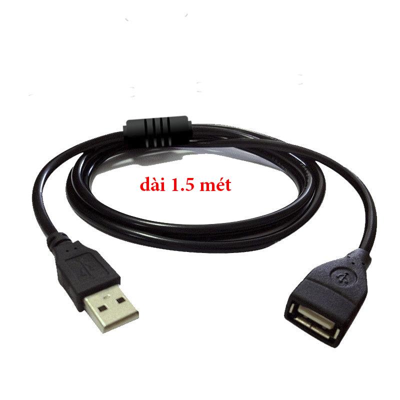 Dây Nối Dài USB 2.0 chống nhiễu dài 1.5 mét