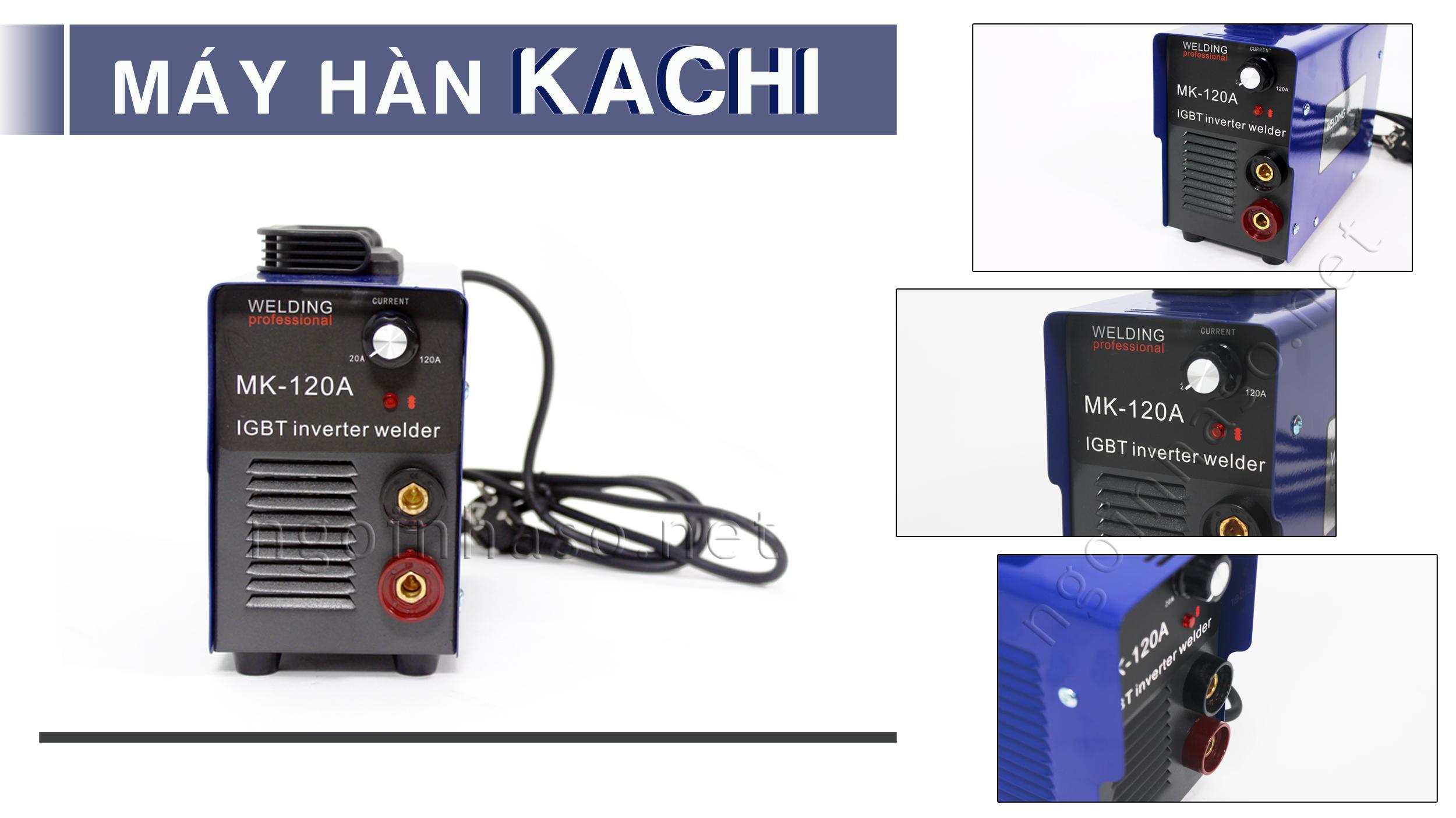 [HCM]Máy Hàn Điện Tử Kachi Tặng - Bao Tay - 10 Que Hàn