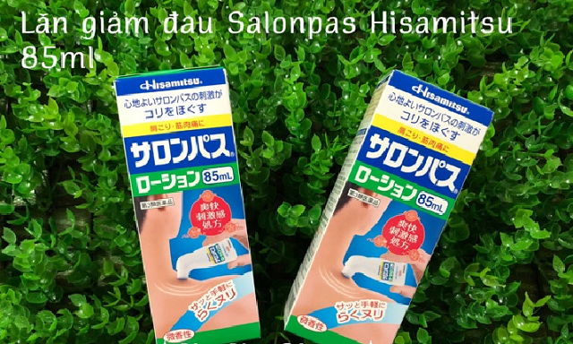 Lăn xoa bóp SALONPAS HISAMITSU 85ml