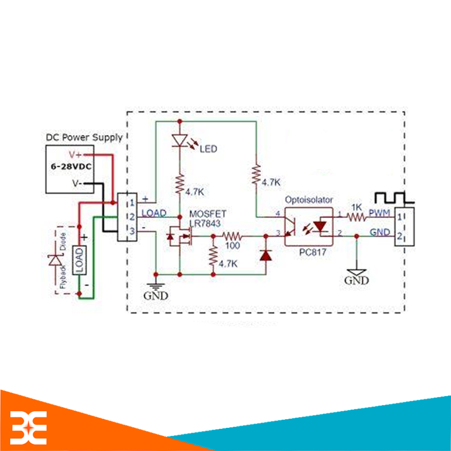 Module Mosfet Mos Hiệu Ứng Trường