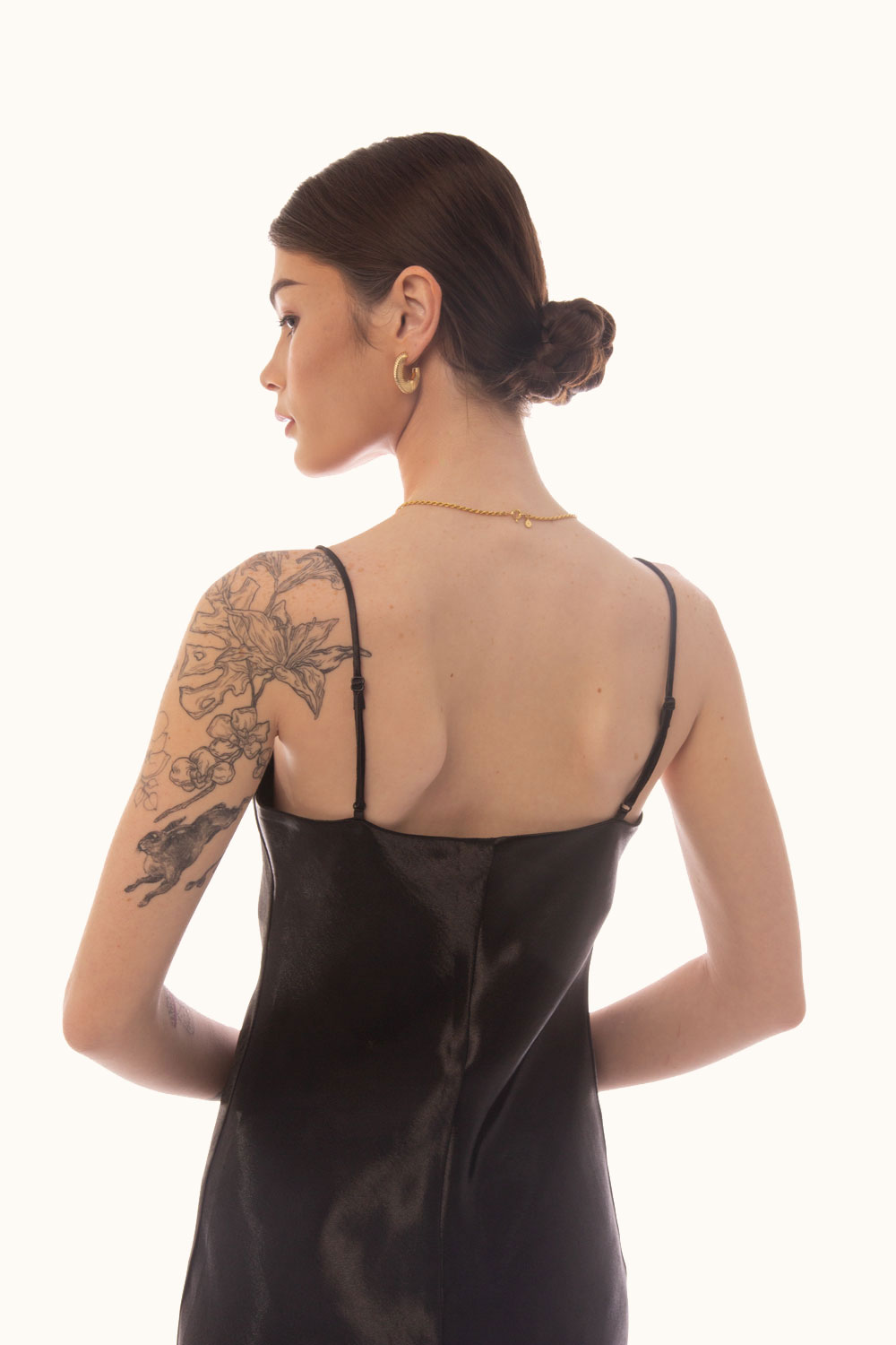 Đầm Midi Chất Satin Blair Daphale