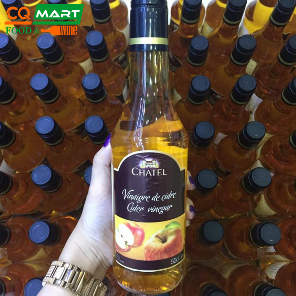 Giấm Táo Hiệu CHATEL Chai 500ml