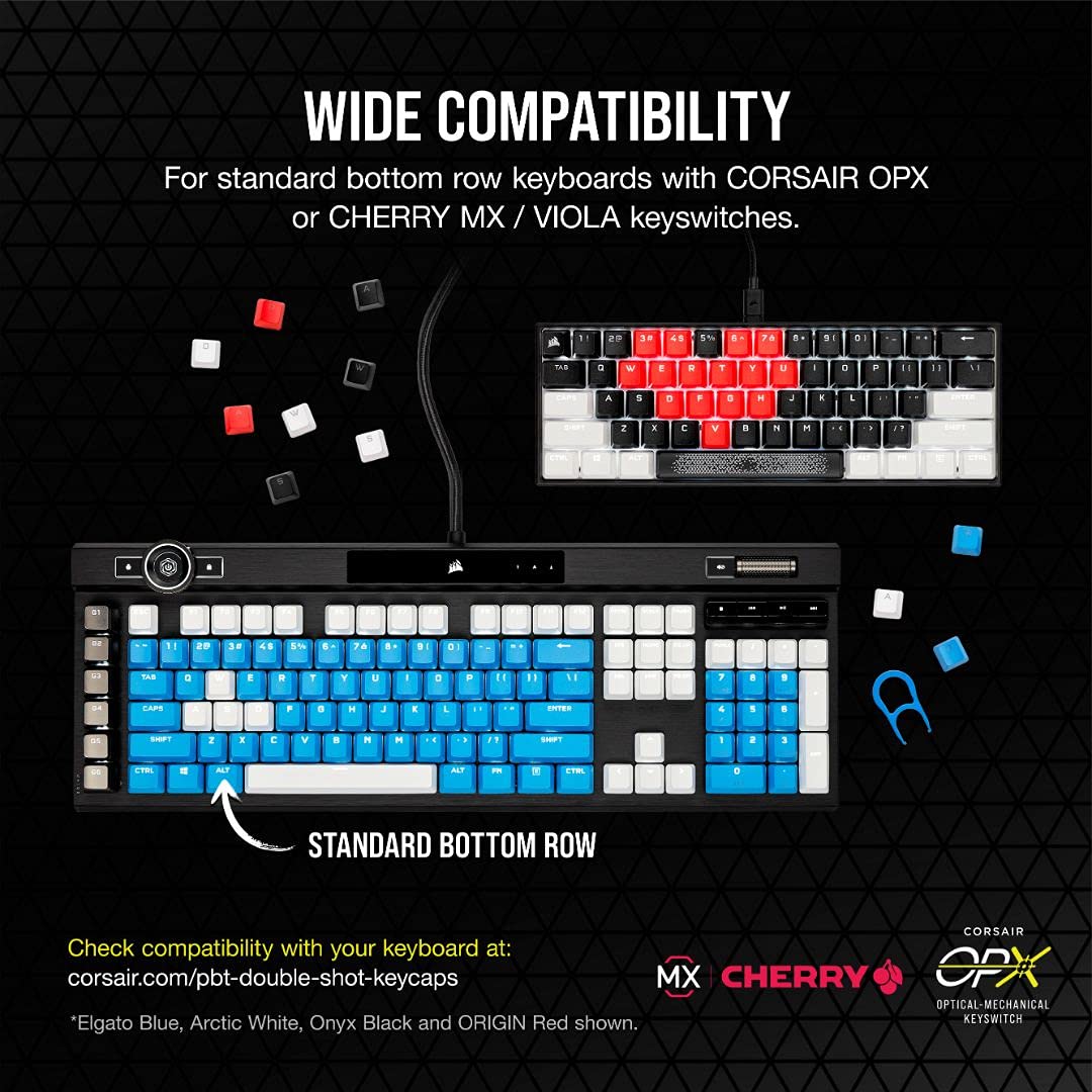 Bộ nút thay thế Corsair Keycap PBT Double-Shot PRO