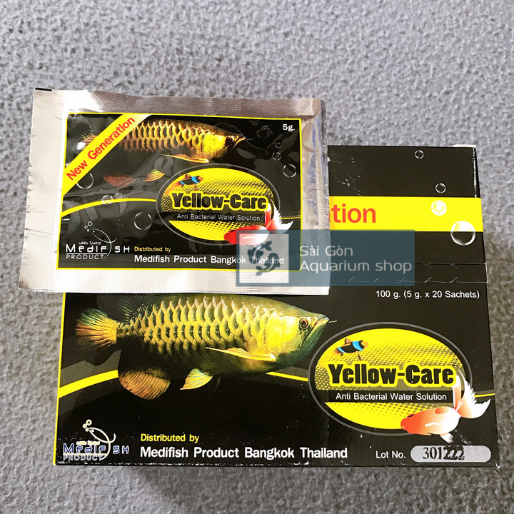 Yellow care dưỡng cá cho cá cảnh 5g