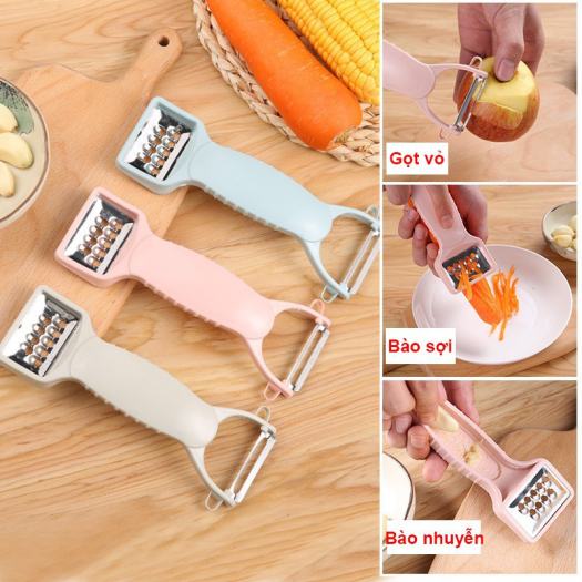 Dụng cụ bào gọt rau củ 2 đầu - ht