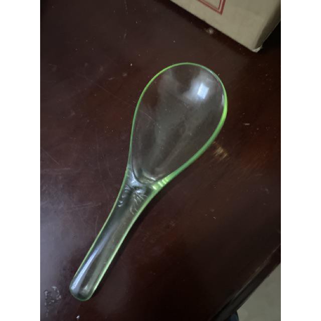 [HCM]Set 2 muỗng cơm bằng nhựa trong