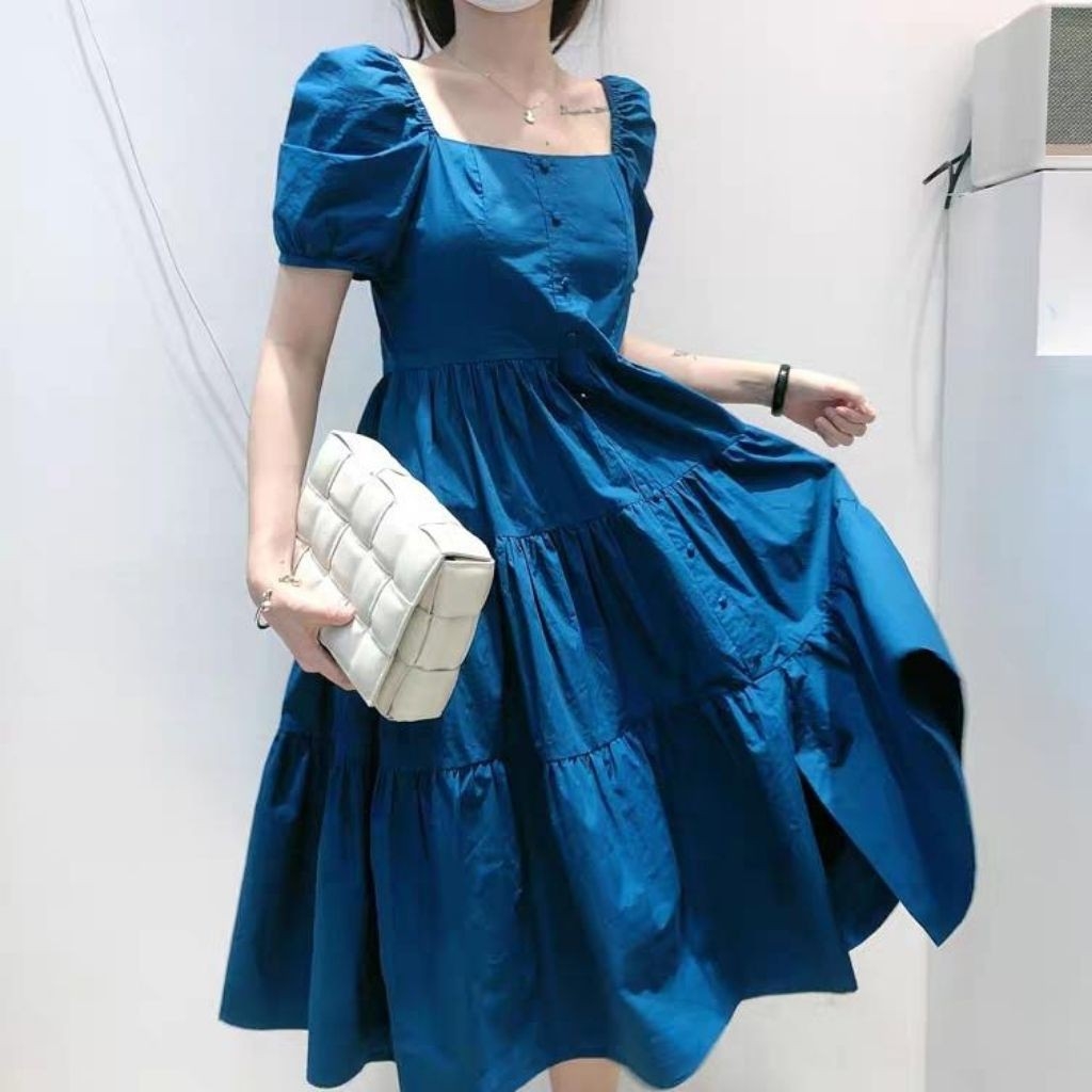 [Xả kho]Váy bầu Đầm bầu cao cấp chất đũi Hàn💗thiết kế sang chảnh mặc đi làm đi chơi đều được💗Free size 43~68kg