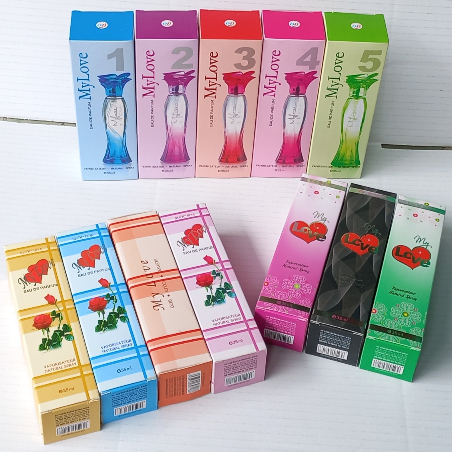 Nước hoa My Love Trắng Hồng Dịu Ngọt nhẹ nhàng quyến rũ tinh tế 35ml