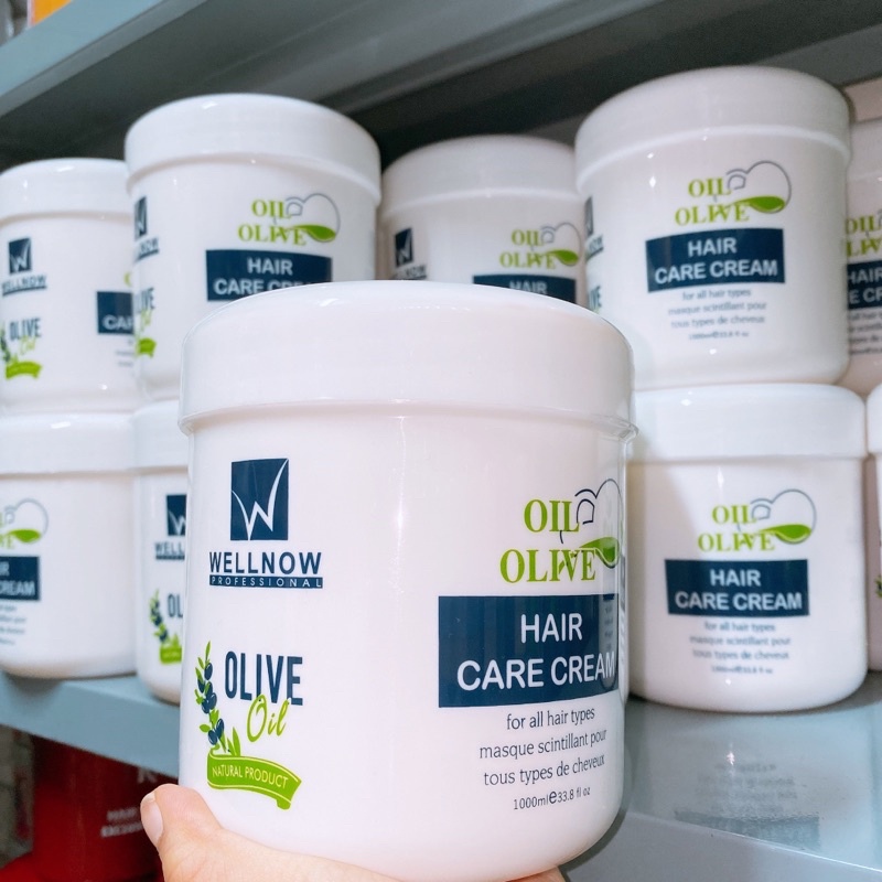 Kem ủ tóc Wellnow hương olive 1000ml