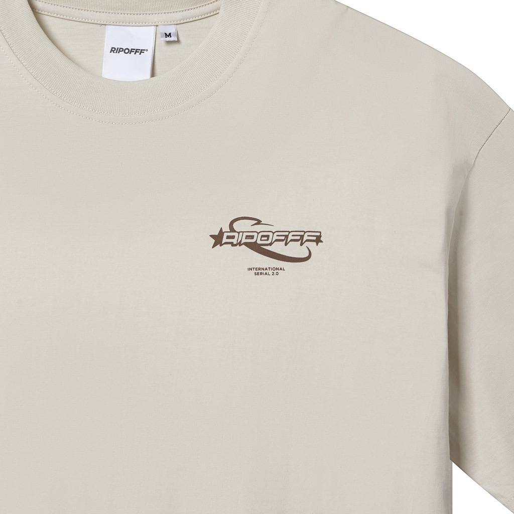 RIPOFFF ROI 2.0 T-shirt - Cream