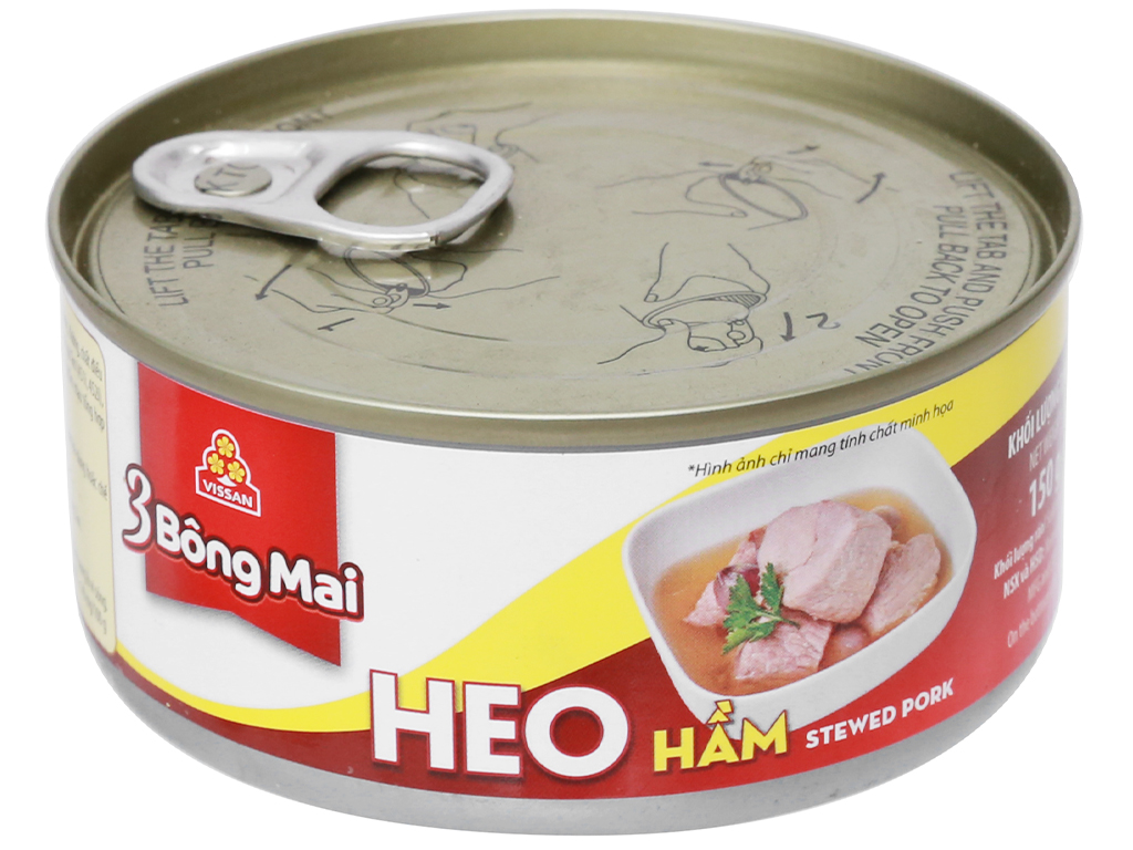[Siêu thị WinMart] - Heo hầm Visan hộp 150g