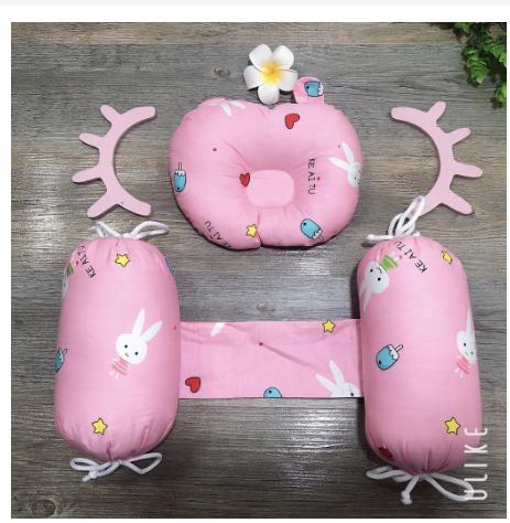 Bộ Gối chặn Bông Sơ sinh cho bé