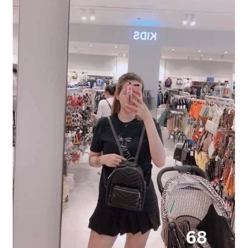 [HCM]BALO DA H&M xuất xịn ĐEN - TRẮNG (có video)