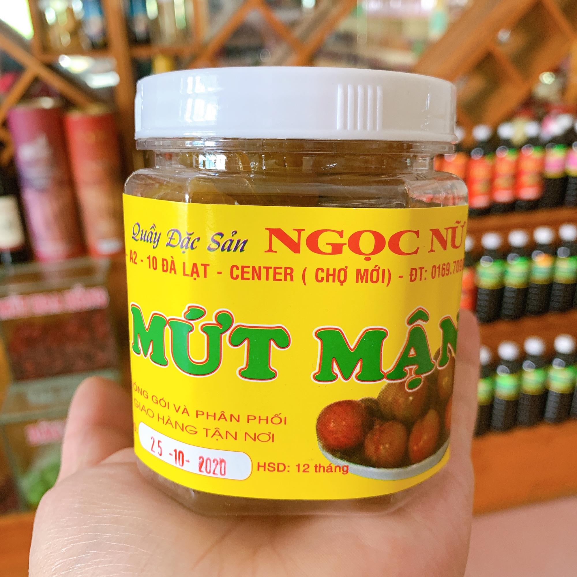 Mứt mận DLFresh đặc sản Đà Lạt 250g