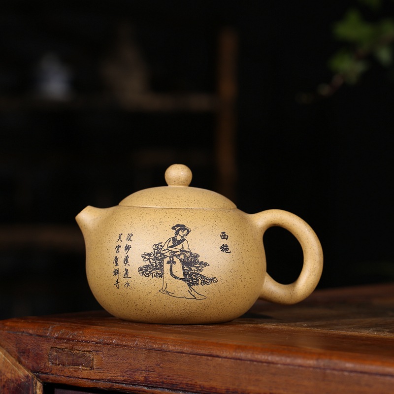 Ấm Tử Sa Nghi Hưng Tây Thi 420 ml (Chi Ma Đoạn Nê)